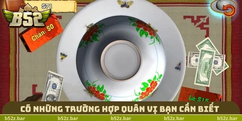 Có những trường hợp quân vị bạn cần biết