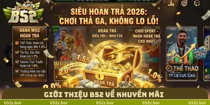 Giới thiệu B52 về khuyến mãi