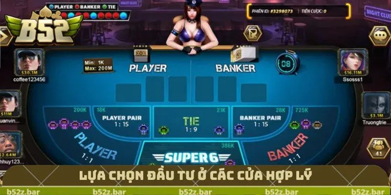 Lựa chọn đầu tư ở các cửa hợp lý